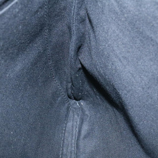 Balenciaga Navy Pochette Canvas and Leather