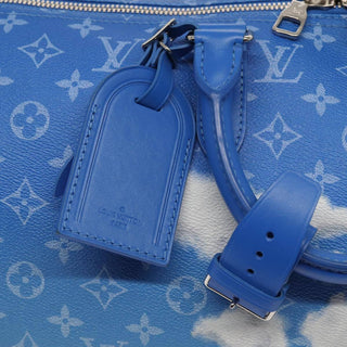 Louis Vuitton Keepall Bandouliere Bag Limited Edition Monogram Clouds
