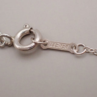 Tiffany & Co. Elsa Peretti Teardrop Necklace Silver 925