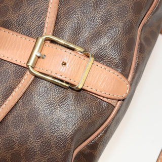 Celine Vintage Macadam Shoulder Bag Canvas