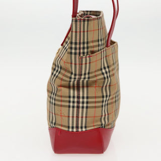 Burberry Nova Check Tote canvas check pattern