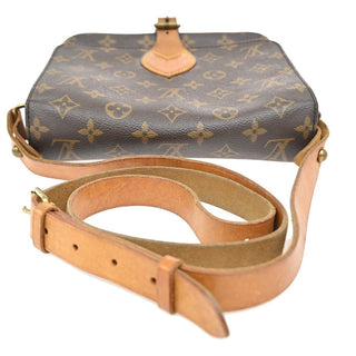 Louis Vuitton Cartouchiere Handbag Monogram Canvas