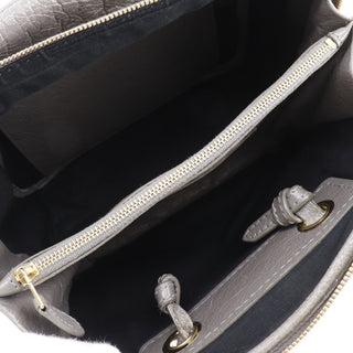 Balenciaga Blanket Square Bag Leather