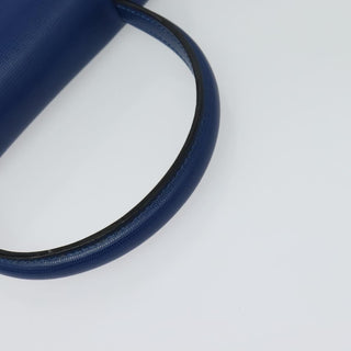 Celine Vintage Circle Logo Crossbody Bag Leather