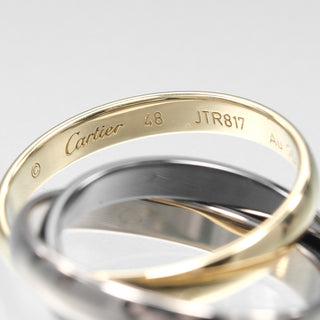 Cartier Trinity Ring 18 yellow gold / K18 white gold / ceramic