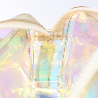 Louis Vuitton Pochette Volga Limited Edition Monogram Prism PVC