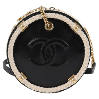 Chanel En Vogue Round Bag Crumpled Calfskin