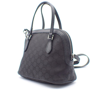 Gucci Dome Handbag Nylon Motif GG