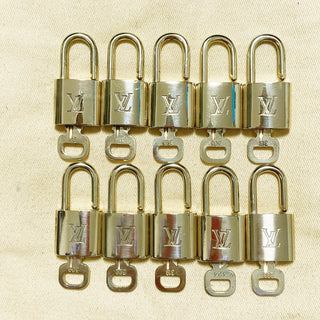Louis Vuitton Cadenas Bag Charm Gold-plated