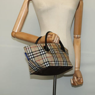 Burberry Nova Check Tote Nylon