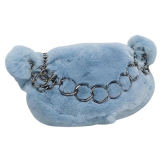 Chanel Chain Hobo Lapin Fur