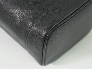 Chanel Vintage Timeless Cosmetic Case Caviar