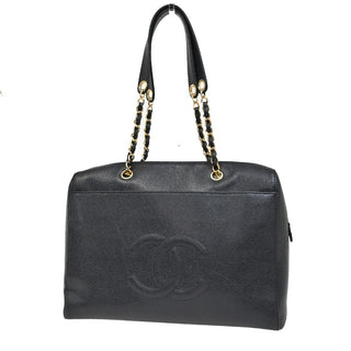 Chanel Vintage Timeless Zip Tote Caviar
