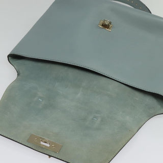 Valentino Garavani Demilune Flap Satchel Leather