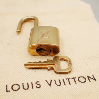 Louis Vuitton Cadenas Bag Charm Gold-plated
