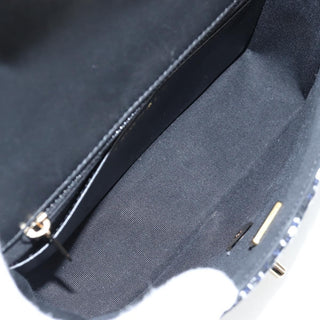 Chanel Square Classic Single Flap Bag Quilted Tweed