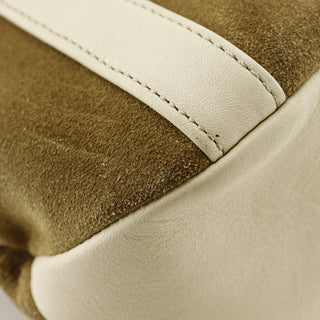 Loewe Anagram Shoulder Bag Suede