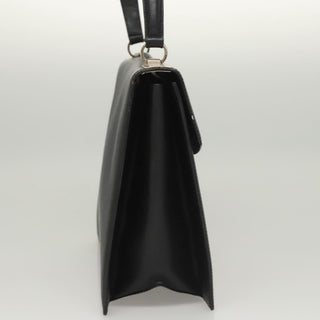 Salvatore Ferragamo Double Gancini Top Handle Bag Saffiano Leather