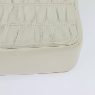 Prada Chain Flap Shoulder Bag Nappa Gaufre