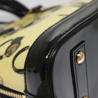 Louis Vuitton Alma Handbag Limited Edition Stickers Monogram Vernis