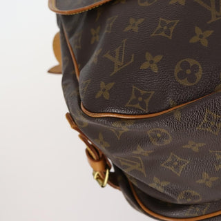 Louis Vuitton Saumur Handbag Monogram Canvas
