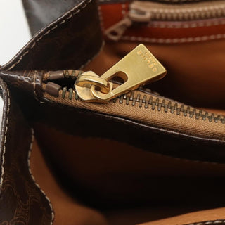 Celine Macadam Shoulder Bag PVC Leather