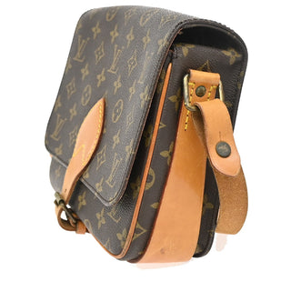 Louis Vuitton Cartouchiere Handbag Monogram Canvas