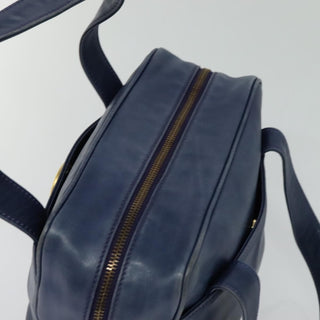 Celine Circle Logo Handbag Leather