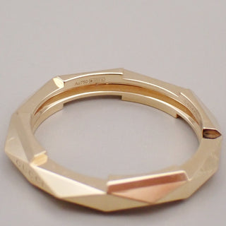 Gucci Link to Love Studded Ring 18K Yellow Gold