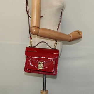 Louis Vuitton Monceau Handbag Vernis
