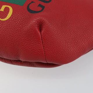 Gucci Logo Belt Bag Printed Leather
