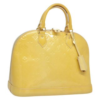 Louis Vuitton Alma Handbag Monogram Vernis