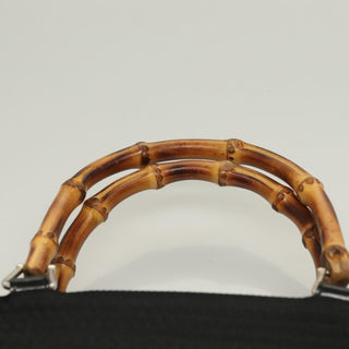 Gucci Vintage Bamboo Handle Bag Nylon
