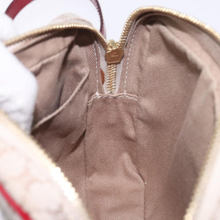 Celine Vintage Macadam Shoulder Bag Canvas