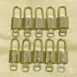 Louis Vuitton Cadenas Bag Charm Gold-plated