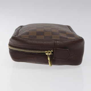 Louis Vuitton Trousse Toiletry Pouch Damier Canvas