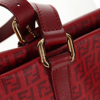 Fendi Superstar Tote Zucchino Coated Canvas