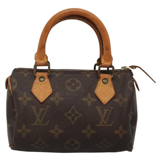 Louis Vuitton Speedy Mini HL Handbag Monogram Canvas