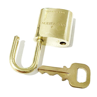 Louis Vuitton Cadenas Bag Charm Gold-plated