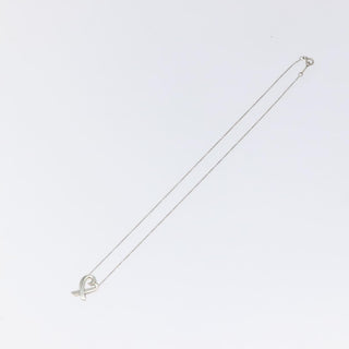 Tiffany & Co. Paloma Picasso Loving Heart Pendant Necklace Silver 925