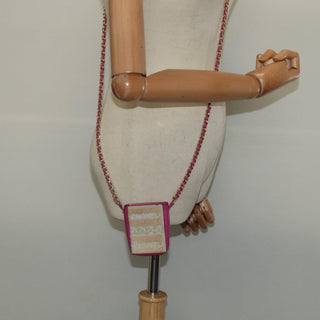 Chanel Vintage Card Case with Charm Quilted Lambskin