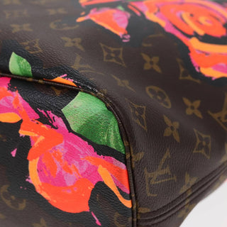 Louis Vuitton Neverfull Tote Limited Edition Monogram Roses