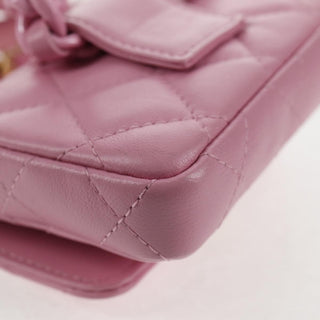 Chanel Flat CC Crossbody Bag Leather