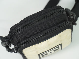 Chanel Sport Line Crossbody Bag Coated Canvas