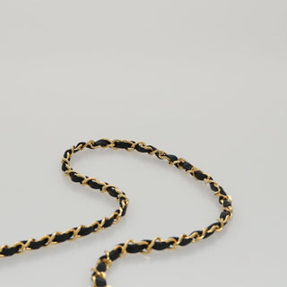 Chanel Full Flap Shoulder Bag Embossed Quilted Calfskin