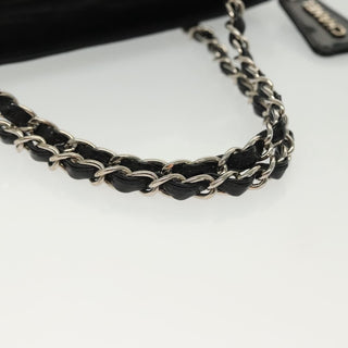 Chanel Vintage CC Lock Pocket Chain Tote Patent
