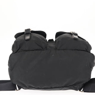 Prada Double Front Pocket Backpack Tessuto