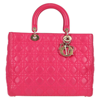 Christian Dior Lady Dior Bag Cannage Quilt Lambskin