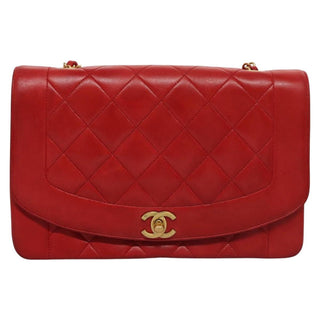 Chanel Vintage Diana Flap Bag Quilted Lambskin