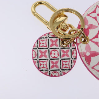 Louis Vuitton Illustre Bag Charm and Key Holder Spring in the City Monogram Giant Canvas